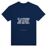 Camiseta Unisex Estampado de Gato "Inspiración Gatuna" Michilandia | La tienda online de los fans de gatos