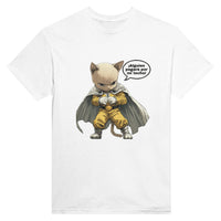 Camiseta Unisex Estampado de Gato "Calvo Poderoso" Michilandia | La tienda online de los fans de gatos