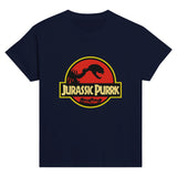 Camiseta Junior Unisex Estampado de Gato "Jurassic Purrk" Michilandia | La tienda online de los fans de gatos