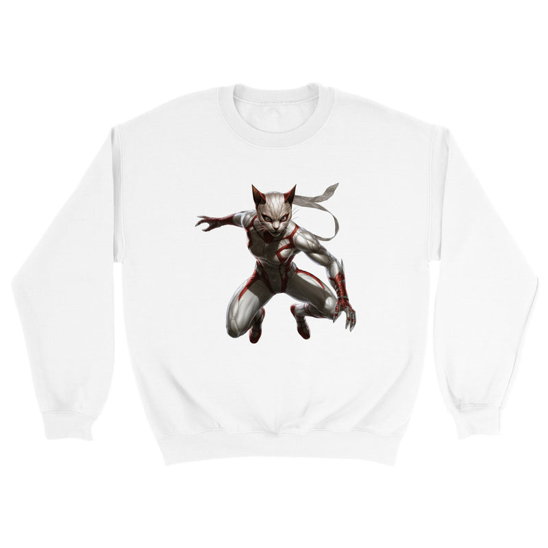 Sudadera unisex estampado de gato "Spider Kitty" Gelato