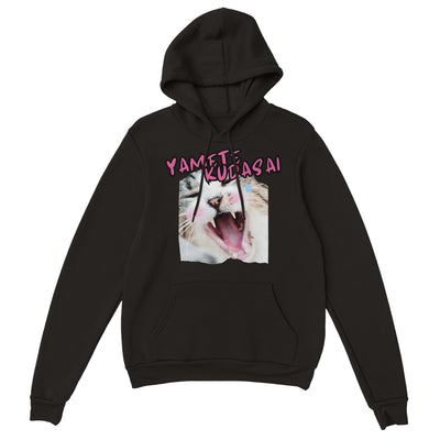 Sudadera con Capucha Unisex Estampado de Gato 