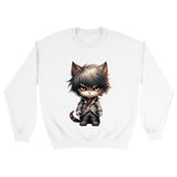 Sudadera unisex estampado de gato "Light Catgami" Michilandia | La tienda online de los amantes de gatos