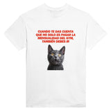 Camiseta Unisex Estampado de Gato "Membership" Michilandia | La tienda online de los fans de gatos