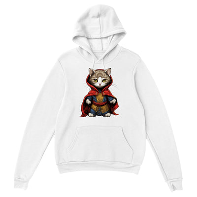 Sudadera con capucha unisex estampado de gato "Michi Strange" Gelato