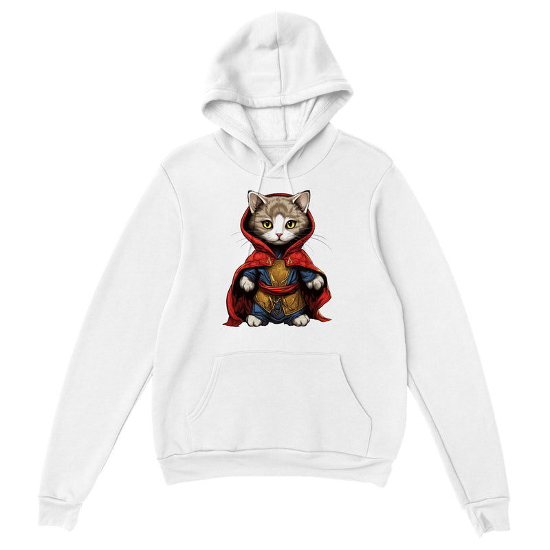 Sudadera con capucha unisex estampado de gato "Michi Strange" Gelato