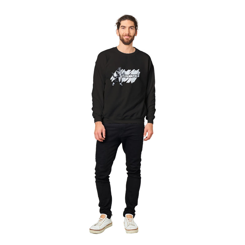 Sudadera Unisex Estampado de Gato "DMZ" Michilandia | La tienda online de los fans de gatos