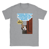 Camiseta unisex estampado de gato "Michi Culpable" Michilandia | La tienda online de los amantes de gatos