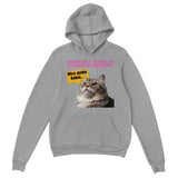 Sudadera con capucha unisex estampado de gato "Mira Quién Habla" Michilandia | La tienda online de los amantes de gatos