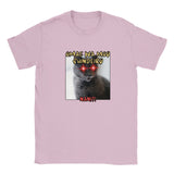 Camiseta júnior unisex estampado de gato "Nani?!" Michilandia | La tienda online de los amantes de gatos