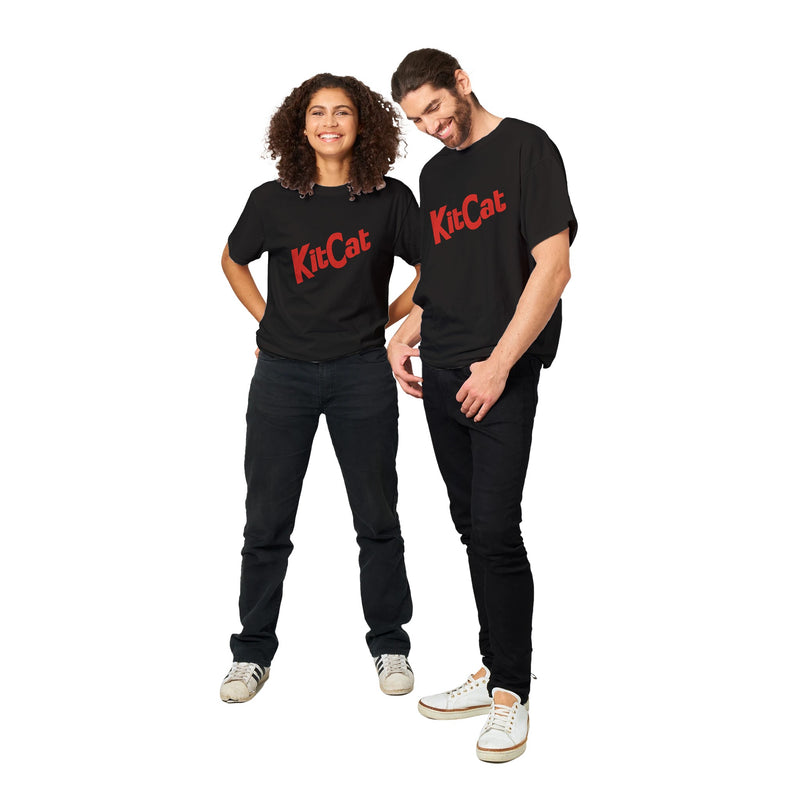 Camiseta Unisex Estampado de Gato "KitCat Break" Michilandia | La tienda online de los fans de gatos