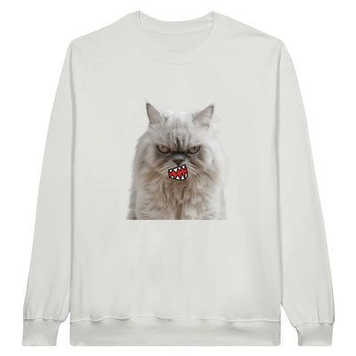 Sudadera Unisex Estampado de Gato "Miau de Rabia" Michilandia