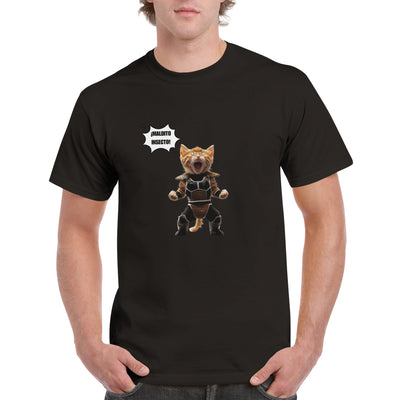 Camiseta Unisex Estampado de Gato 