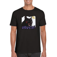 Camiseta unisex estampado de gato 