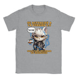 Camiseta unisex estampado de gato "Cyborg Kitty" Michilandia | La tienda online de los amantes de gatos