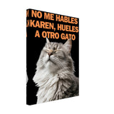 Lienzo de gato "Indignación Felina" Michilandia | La tienda online de los fans de gatos
