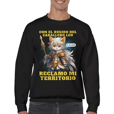 Sudadera unisex estampado de gato 