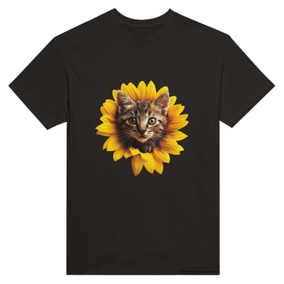 Camiseta Unisex Estampado de Gato 