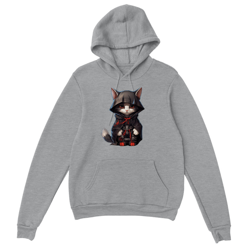 Sudadera con capucha unisex estampado de gato "Nin-Gato Akatsuki" Michilandia | La tienda online de los amantes de gatos