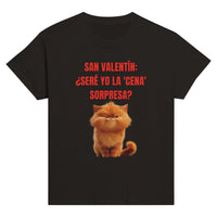 Camiseta Junior Unisex Estampado de Gato 