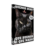 Lienzo de Gato "Amanecer Hostil" Michilandia | La tienda online de los amantes de gatos