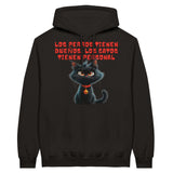 Sudadera con Capucha Unisex Estampado de Gato "Personal Felino" Michilandia | La tienda online de los fans de gatos