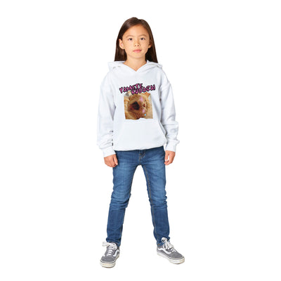 Sudadera con capucha júnior estampado de gato "Yamete Kitty" Michilandia | La tienda online de los amantes de gatos