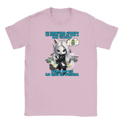 Camiseta Junior Unisex Estampado de Gato "Ultima?" Michilandia | La tienda online de los amantes de gatos