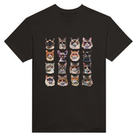 Camiseta Unisex Estampado de Gato 