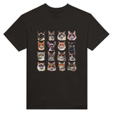 Camiseta Unisex Estampado de Gato "Cool Cats" Michilandia | La tienda online de los fans de gatos