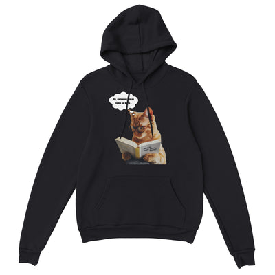 Sudadera con Capucha Unisex Estampado de Gato "Entrenando Humanos" Michilandia