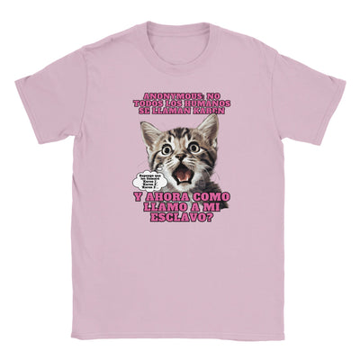 Camiseta Junior Unisex Estampado de Gato "El Gran Descubrimiento" Michilandia | La tienda online de los fans de gatos