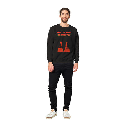 Sudadera Unisex Estampado de Gato "Patas de la Fuerza" Michilandia | La tienda online de los fans de gatos