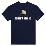 Camiseta Unisex Estampado de Gato "Don't do it" Michilandia | La tienda online de los fans de gatos