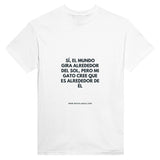 Camiseta Unisex Estampado de Gato "Centro del Universo" Michilandia | La tienda online de los fans de gatos