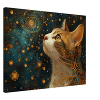 Lienzo de gato "Retrato Estelar" Michilandia | La tienda online de los fans de gatos