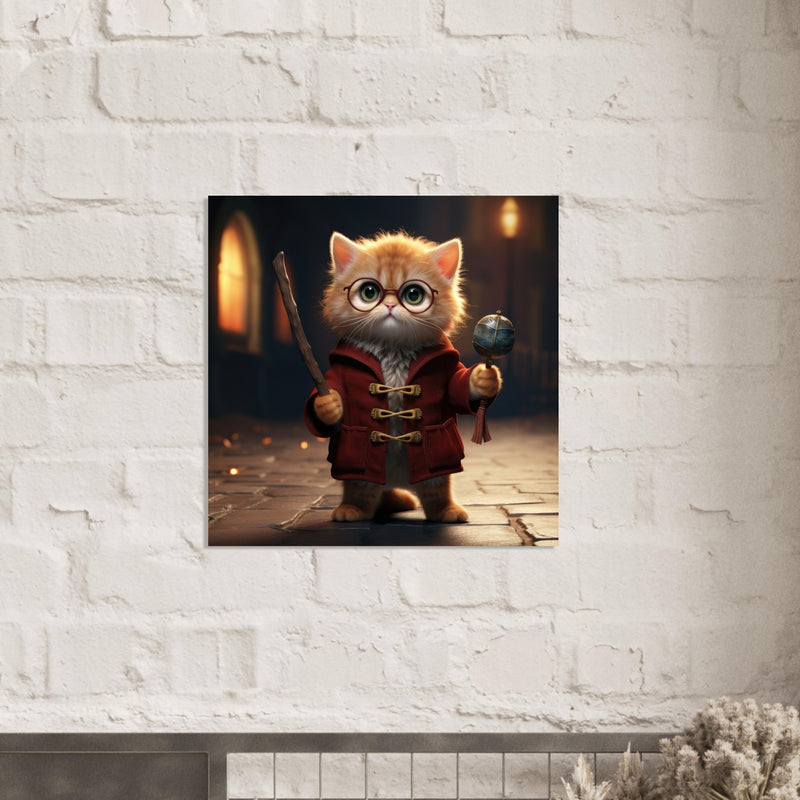 Póster de gato "Michi Harry Potter" Gelato