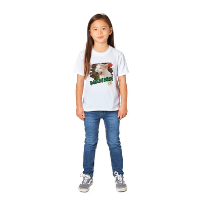 Camiseta Junior unisex Estampado de Gato "Expresión Audaz" Michilandia | La tienda online de los amantes de gatos