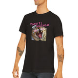 Camiseta unisex estampado de gato "Kawaii Bostezo" Michilandia | La tienda online de los amantes de gatos