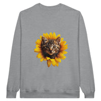 Sudadera Unisex Estampado de Gato "Miau Solar" Michilandia