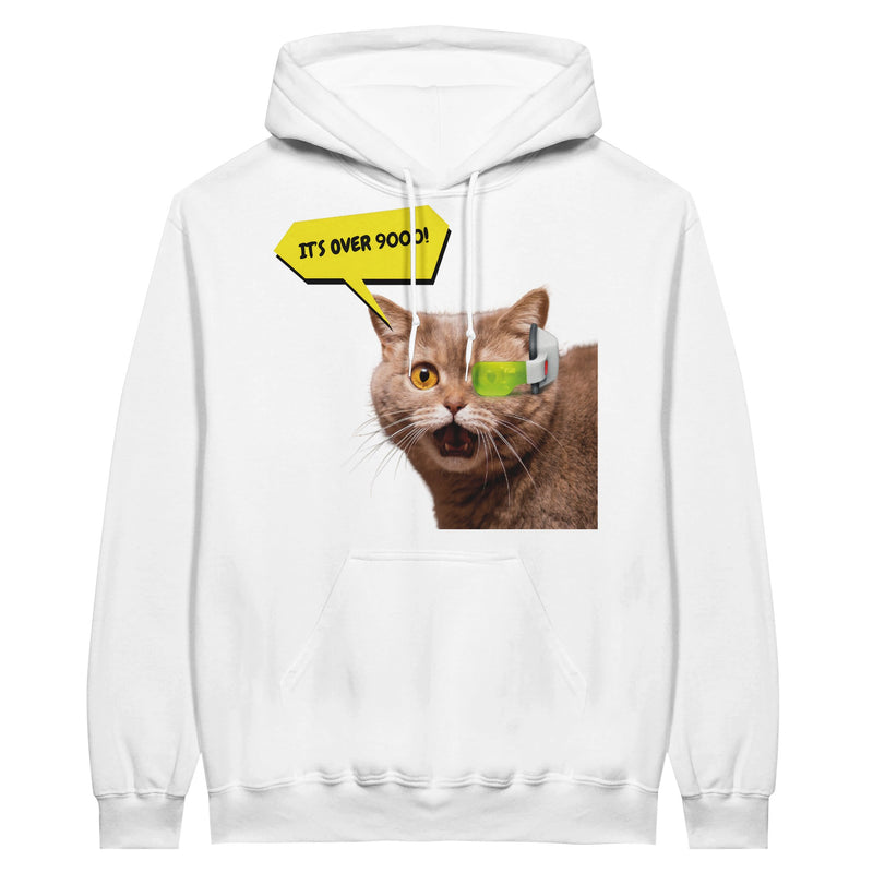 Sudadera con Capucha Unisex Estampado de Gato "9000 Miaus" Michilandia