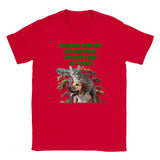 Camiseta júnior unisex estampado de gato "El Transporte Felino" Gelato