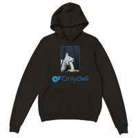 Sudadera con Capucha Unisex Estampado de Gato 