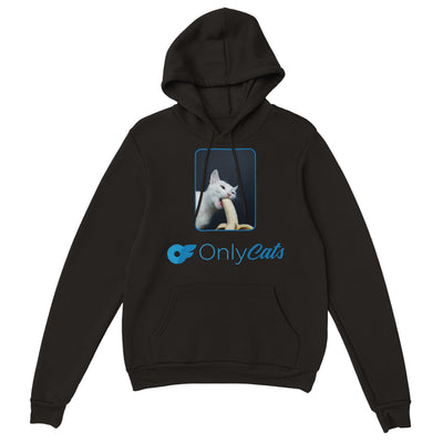 Sudadera con Capucha Unisex Estampado de Gato 