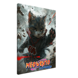 Lienzo de gato "Garras de Akatsuki" Michilandia | La tienda online de los fans de gatos