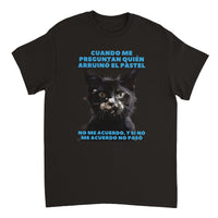 Camiseta Unisex Estampado de Gato 