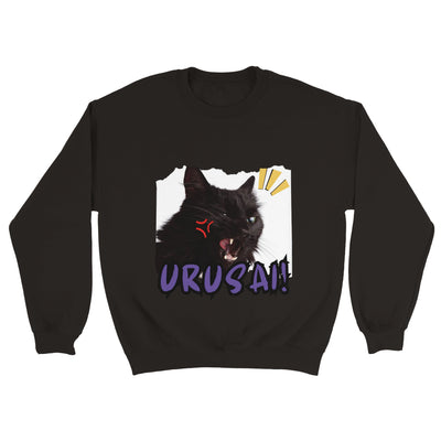 Sudadera Unisex Estampado de Gato 