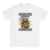 Camiseta Junior Unisex Estampado de Gato "Sorpresa Hulk" Michilandia | La tienda online de los amantes de gatos