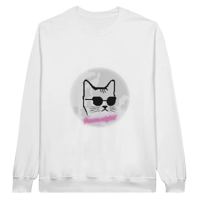 Sudadera Unisex Estampado de Gato "Puurr Night" Michilandia | La tienda online de los fans de gatos