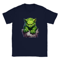 Camiseta unisex estampado de gato "Esmeradla Gigante" Gelato