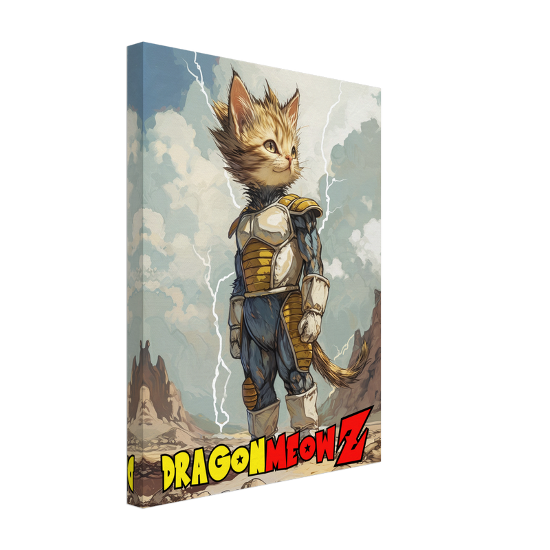 Lienzo de gato "Dragon Meow Z" Michilandia | La tienda online de los fans de gatos